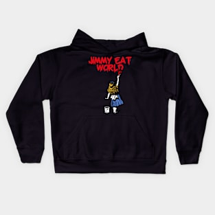 jimmy and paint girl Kids Hoodie